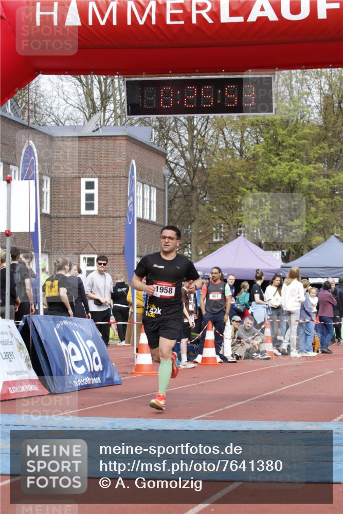 13.04.2025 - Hammer Lauf A. Gomolzig http://msf.ph/oto/7641380 13.04.2025 11:25:52 Ziel 1958 meine-sportfotos.de