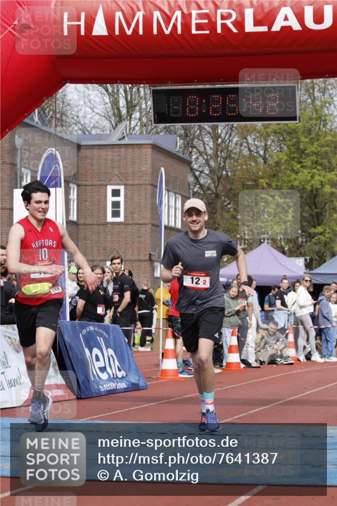 13.04.2025 - Hammer Lauf A. Gomolzig http://msf.ph/oto/7641387 13.04.2025 11:25:40 Ziel 12 meine-sportfotos.de