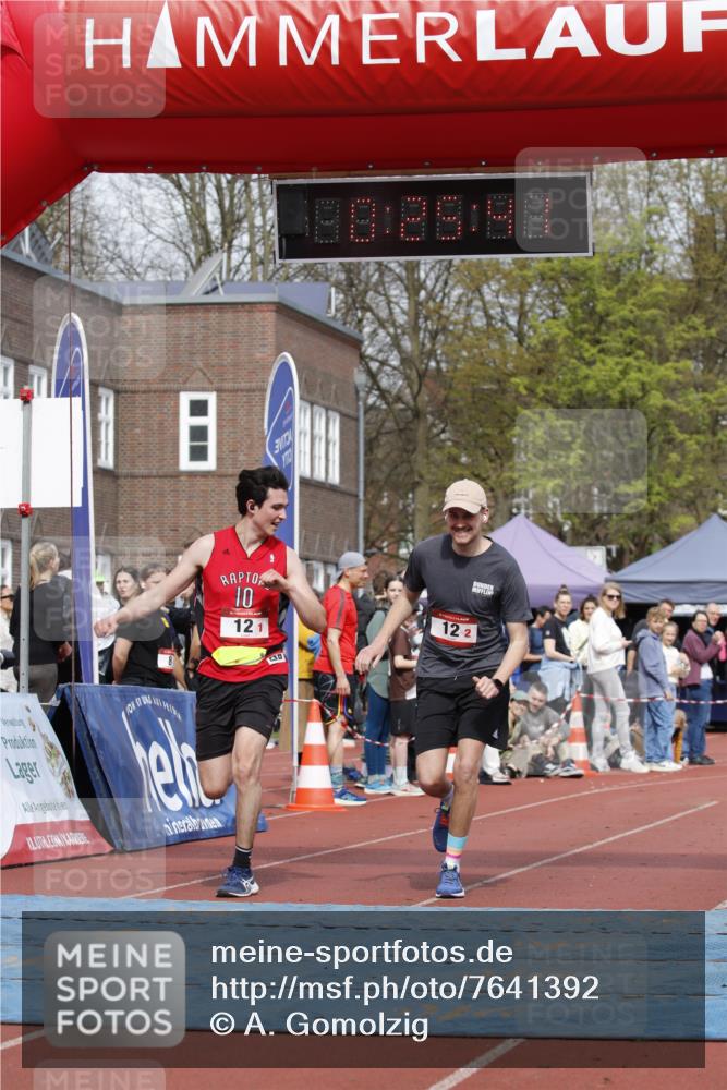 13.04.2025 - Hammer Lauf A. Gomolzig http://msf.ph/oto/7641392 13.04.2025 11:25:40 Ziel 12 meine-sportfotos.de