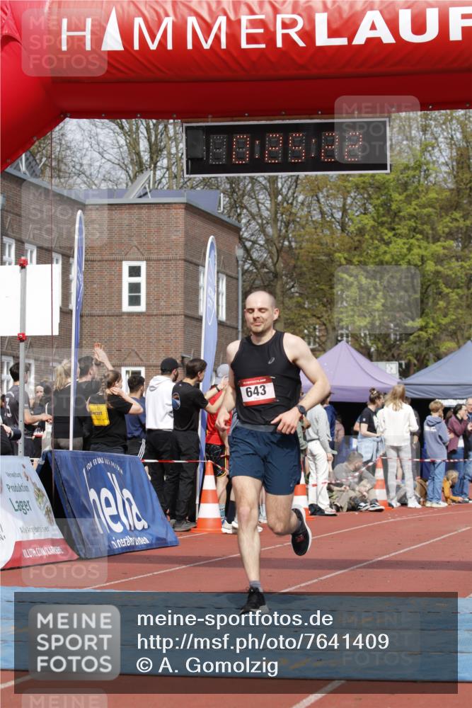 13.04.2025 - Hammer Lauf A. Gomolzig http://msf.ph/oto/7641409 13.04.2025 11:25:20 Ziel 643 meine-sportfotos.de