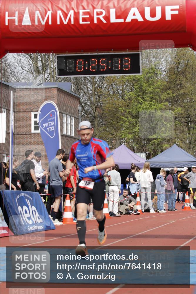 13.04.2025 - Hammer Lauf A. Gomolzig http://msf.ph/oto/7641418 13.04.2025 11:25:12 Ziel 312 meine-sportfotos.de