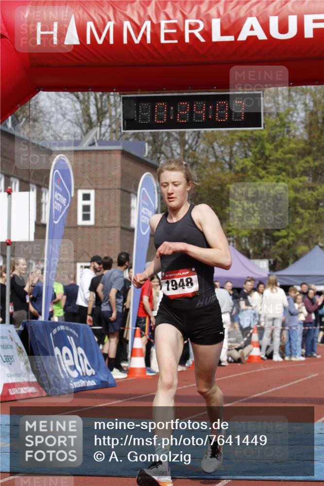 13.04.2025 - Hammer Lauf A. Gomolzig http://msf.ph/oto/7641449 13.04.2025 11:24:06 Ziel 633, 1151, 1948 meine-sportfotos.de