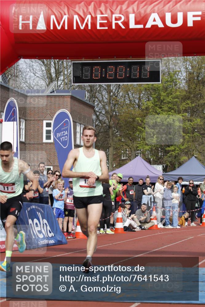 13.04.2025 - Hammer Lauf A. Gomolzig http://msf.ph/oto/7641543 13.04.2025 11:20:10 Ziel 11 meine-sportfotos.de