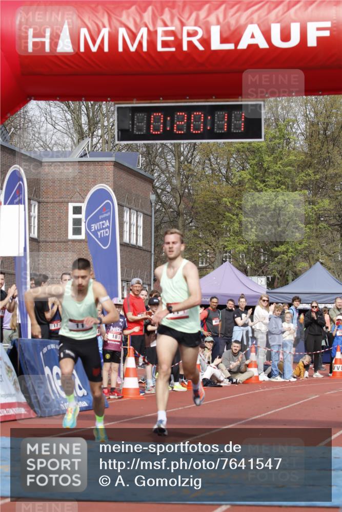 13.04.2025 - Hammer Lauf A. Gomolzig http://msf.ph/oto/7641547 13.04.2025 11:20:10 Ziel 11 meine-sportfotos.de