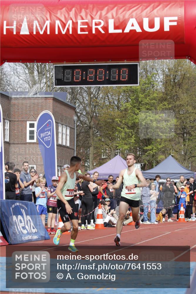 13.04.2025 - Hammer Lauf A. Gomolzig http://msf.ph/oto/7641553 13.04.2025 11:20:09 Ziel 11 meine-sportfotos.de