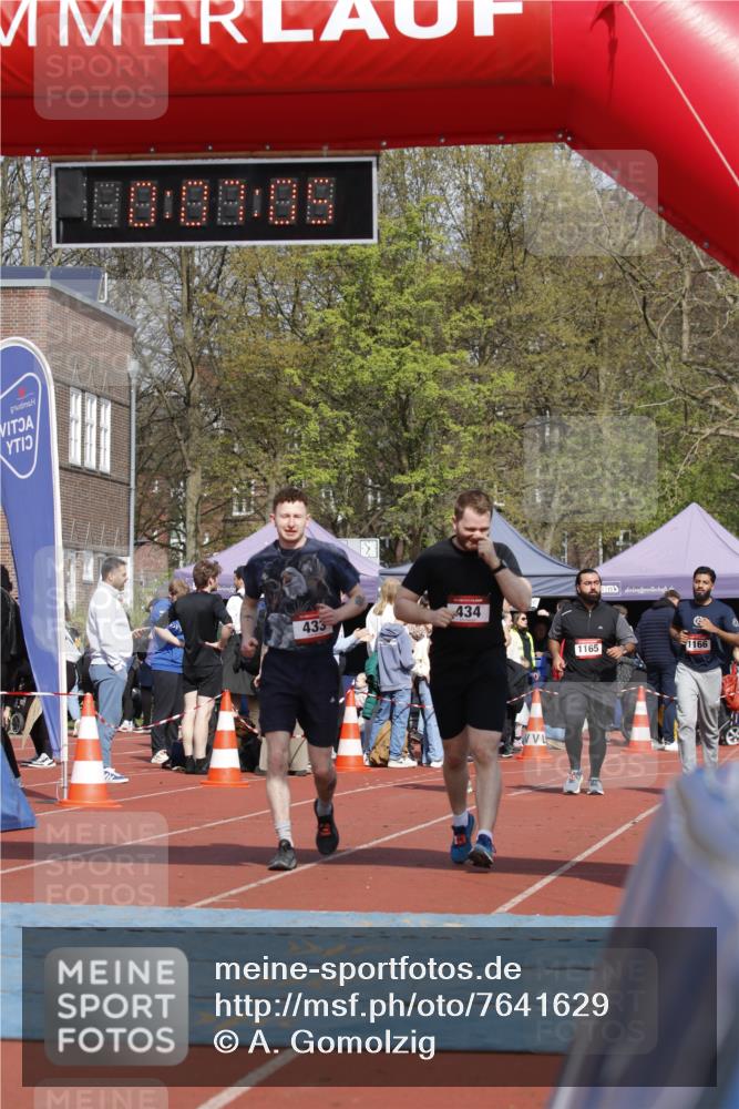 13.04.2025 - Hammer Lauf A. Gomolzig http://msf.ph/oto/7641629 13.04.2025 11:07:04 Ziel 433, 434, 1165, 1166, 1167 meine-sportfotos.de