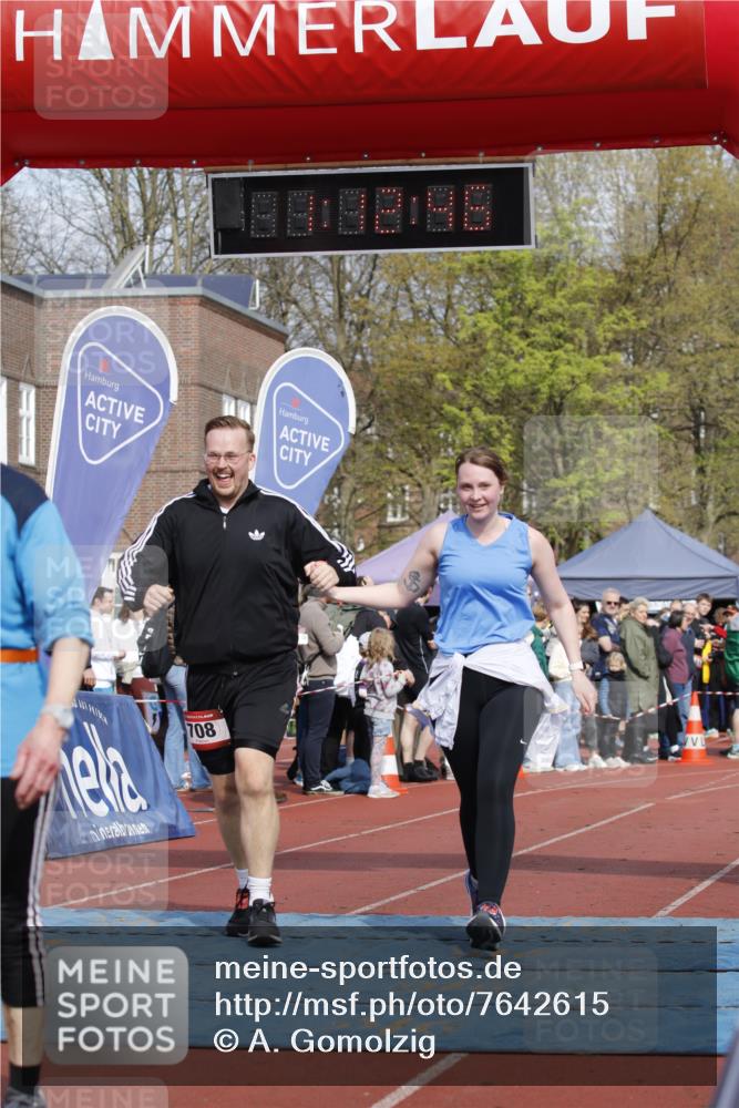 13.04.2025 - Hammer Lauf A. Gomolzig http://msf.ph/oto/7642615 13.04.2025 10:58:46 Ziel 706, 708 meine-sportfotos.de