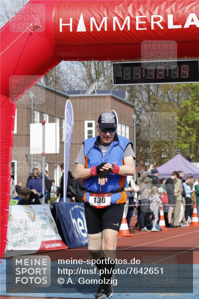 13.04.2025 - Hammer Lauf A. Gomolzig http://msf.ph/oto/7642651 13.04.2025 10:58:19 Ziel 130 meine-sportfotos.de