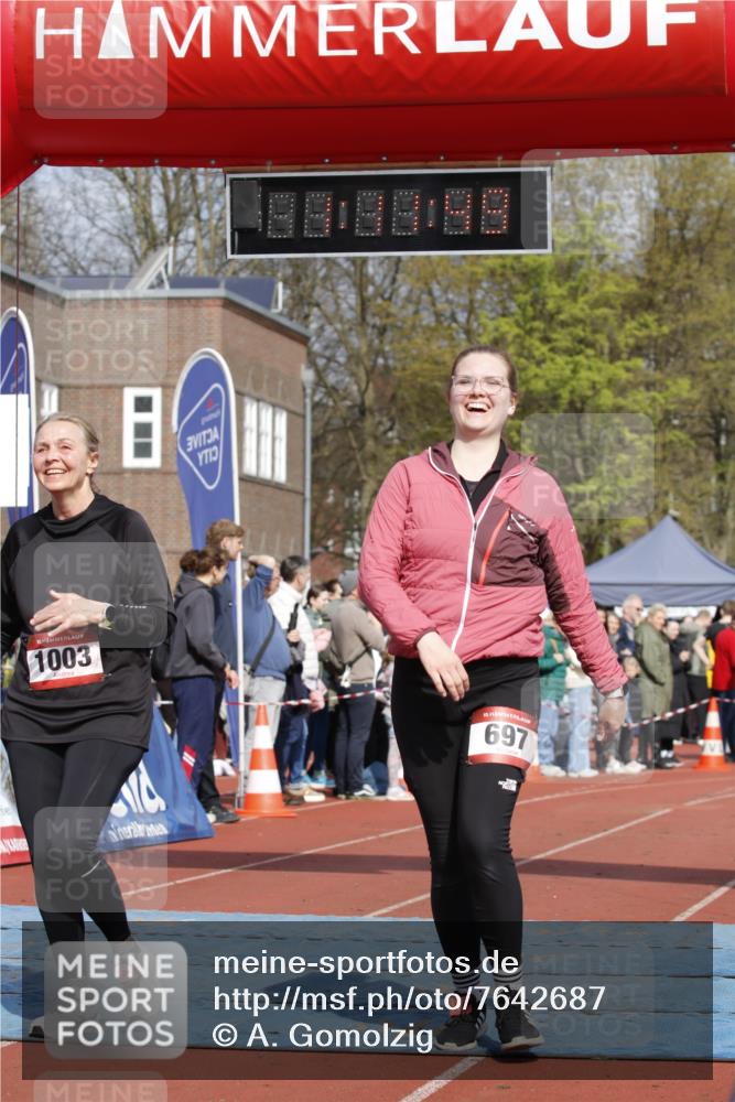 13.04.2025 - Hammer Lauf A. Gomolzig http://msf.ph/oto/7642687 13.04.2025 10:57:49 Ziel 351, 697, 1003 meine-sportfotos.de