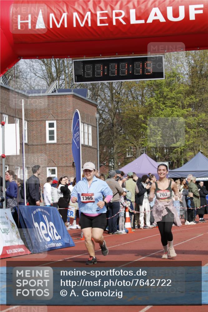 13.04.2025 - Hammer Lauf A. Gomolzig http://msf.ph/oto/7642722 13.04.2025 10:57:15 Ziel 281, 409, 703, 1131, 1365 meine-sportfotos.de
