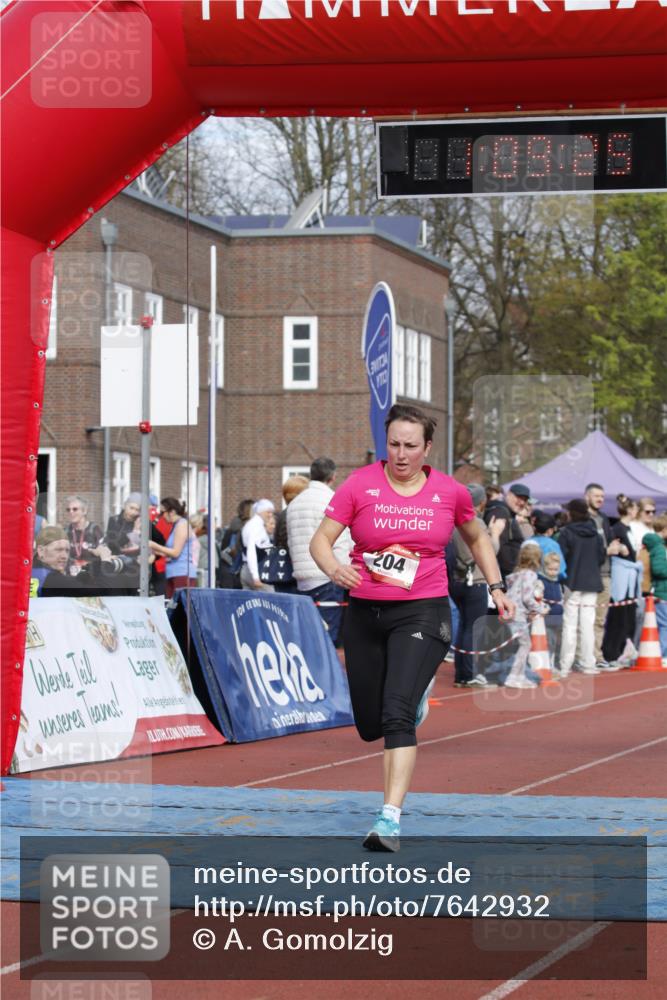 13.04.2025 - Hammer Lauf A. Gomolzig http://msf.ph/oto/7642932 13.04.2025 10:55:25 Ziel 204 meine-sportfotos.de