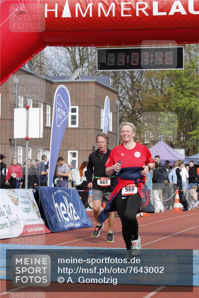 13.04.2025 - Hammer Lauf A. Gomolzig http://msf.ph/oto/7643002 13.04.2025 10:53:46 Ziel 569, 583 meine-sportfotos.de