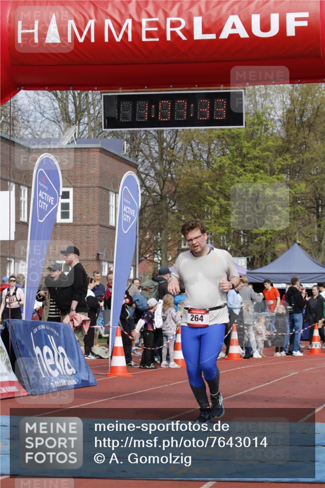 13.04.2025 - Hammer Lauf A. Gomolzig http://msf.ph/oto/7643014 13.04.2025 10:53:33 Ziel 264, 717 meine-sportfotos.de