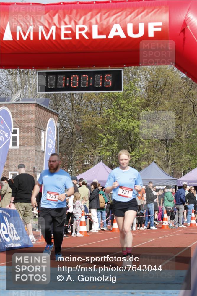 13.04.2025 - Hammer Lauf A. Gomolzig http://msf.ph/oto/7643044 13.04.2025 10:53:14 Ziel 731, 733 meine-sportfotos.de