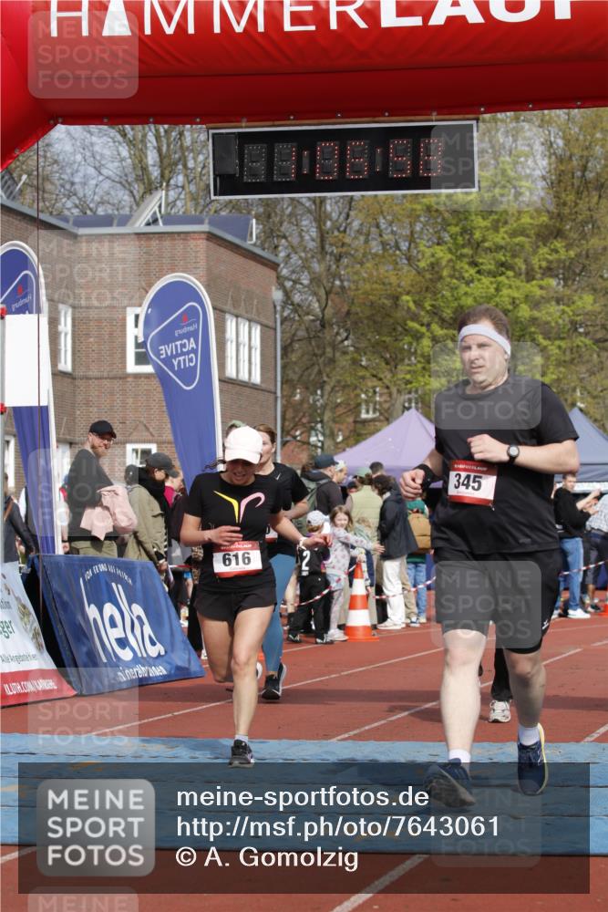 13.04.2025 - Hammer Lauf A. Gomolzig http://msf.ph/oto/7643061 13.04.2025 10:52:58 Ziel 345, 570, 616, 1045, 1228, 1231 meine-sportfotos.de