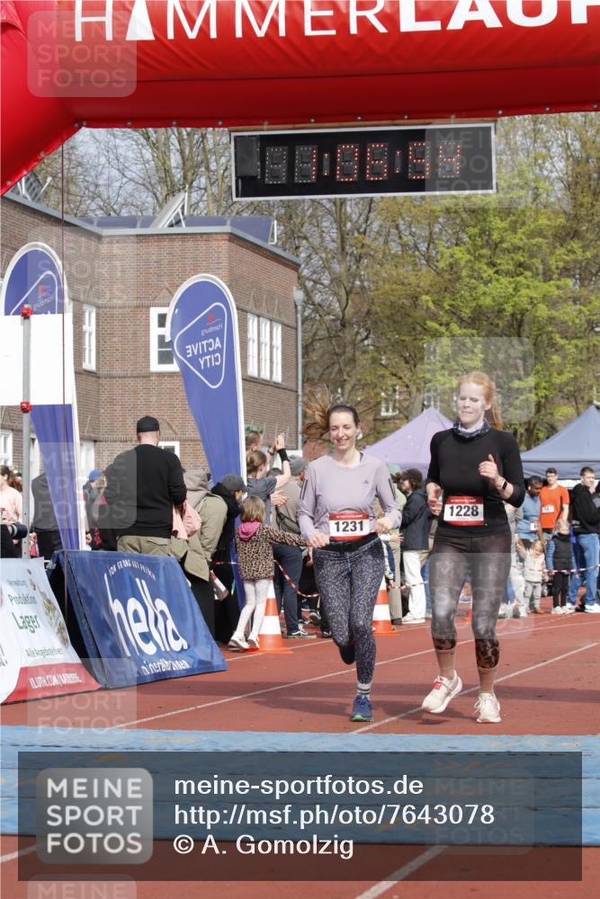 13.04.2025 - Hammer Lauf A. Gomolzig http://msf.ph/oto/7643078 13.04.2025 10:52:53 Ziel 345, 616, 1045, 1228, 1231 meine-sportfotos.de