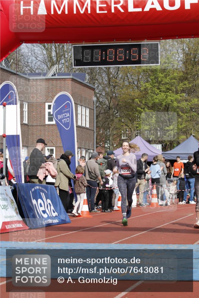13.04.2025 - Hammer Lauf A. Gomolzig http://msf.ph/oto/7643081 13.04.2025 10:52:52 Ziel 345, 616, 1228, 1231 meine-sportfotos.de