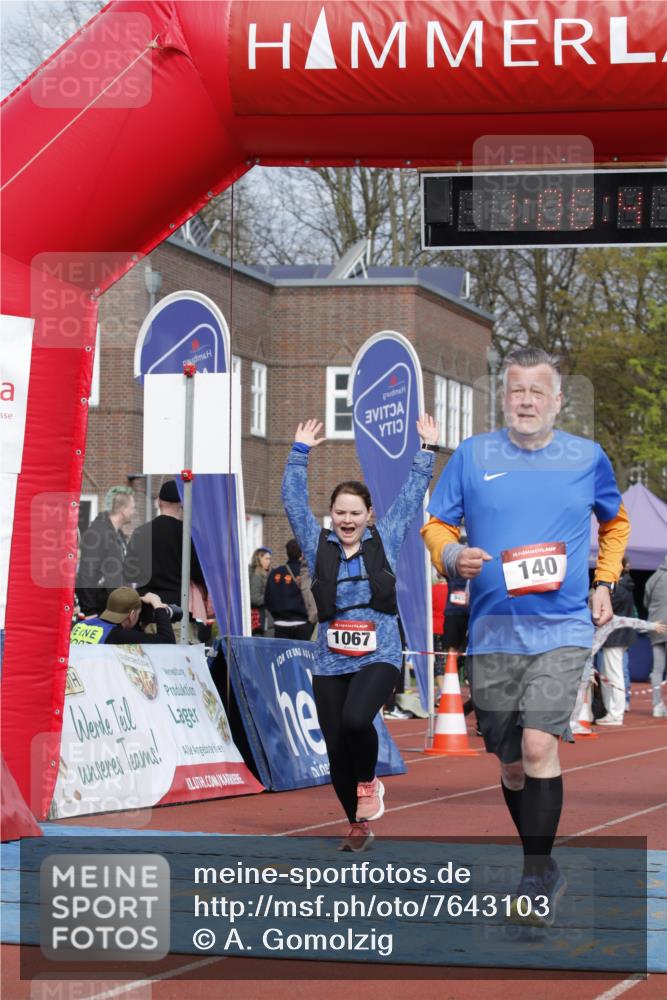 13.04.2025 - Hammer Lauf A. Gomolzig http://msf.ph/oto/7643103 13.04.2025 10:52:41 Ziel 140, 1067 meine-sportfotos.de