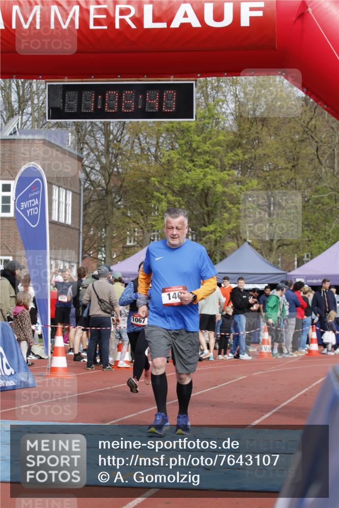13.04.2025 - Hammer Lauf A. Gomolzig http://msf.ph/oto/7643107 13.04.2025 10:52:40 Ziel 140, 1067 meine-sportfotos.de