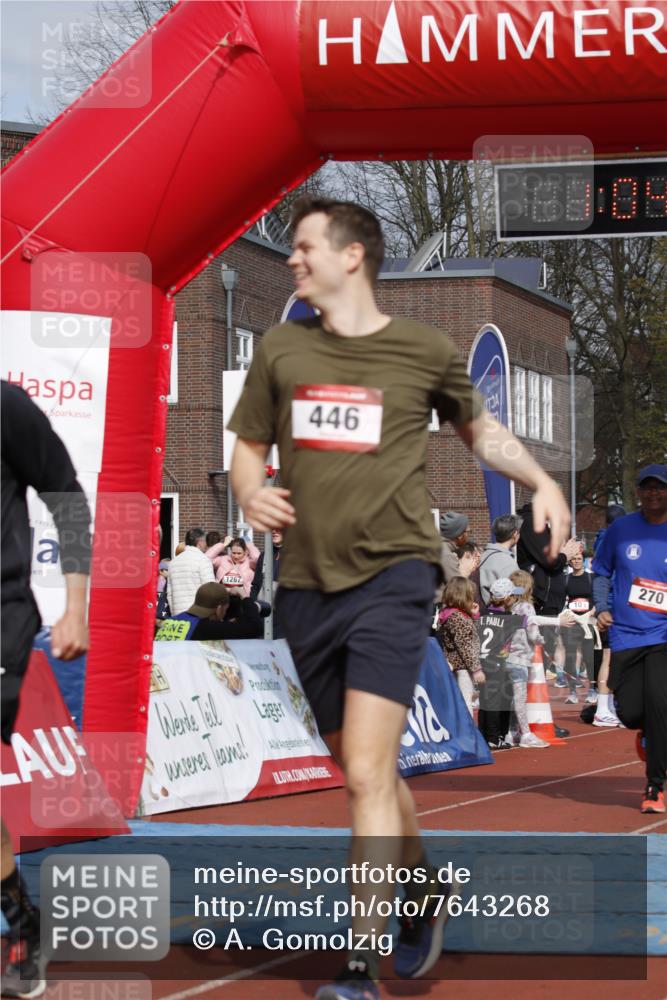 13.04.2025 - Hammer Lauf A. Gomolzig http://msf.ph/oto/7643268 13.04.2025 10:50:53 Ziel 270, 321, 346, 446, 455, 1752 meine-sportfotos.de