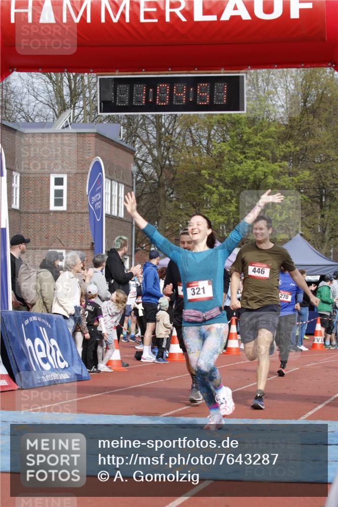 13.04.2025 - Hammer Lauf A. Gomolzig http://msf.ph/oto/7643287 13.04.2025 10:50:50 Ziel 270, 321, 346, 446, 455 meine-sportfotos.de