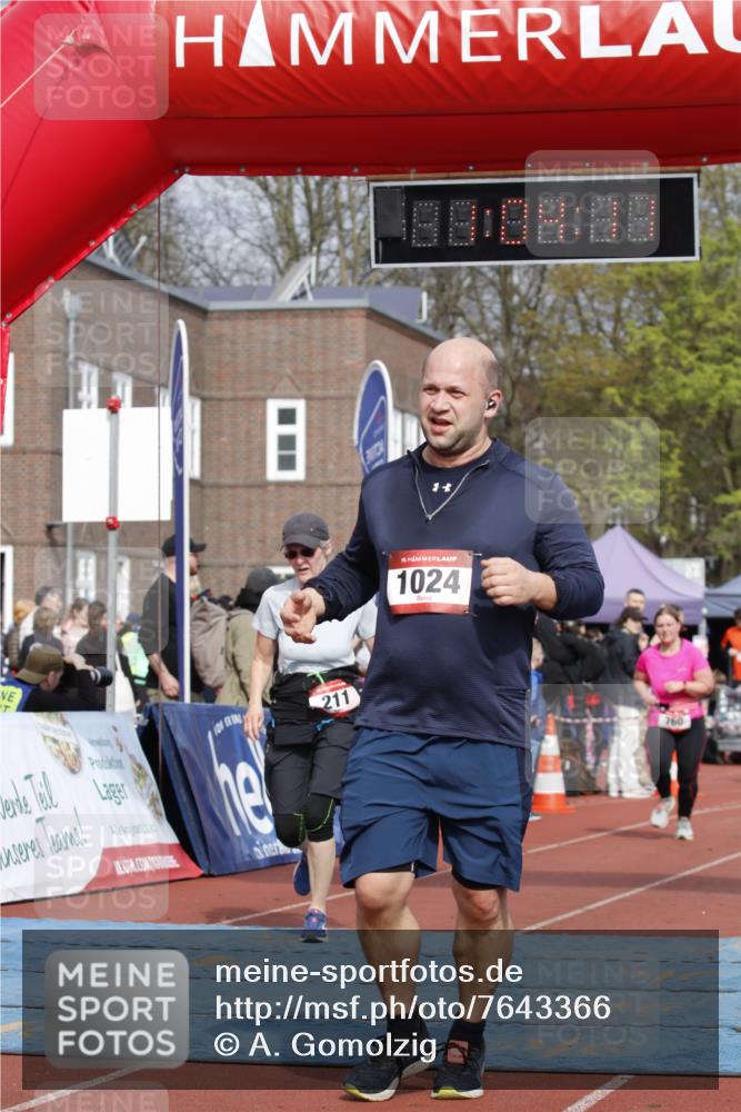 13.04.2025 - Hammer Lauf A. Gomolzig http://msf.ph/oto/7643366 13.04.2025 10:50:11 Ziel 183, 211, 760, 1024 meine-sportfotos.de