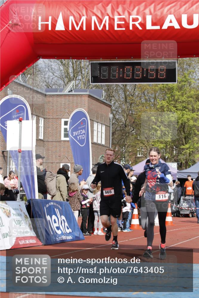 13.04.2025 - Hammer Lauf A. Gomolzig http://msf.ph/oto/7643405 13.04.2025 10:49:58 Ziel 116, 664, 665, 1786 meine-sportfotos.de