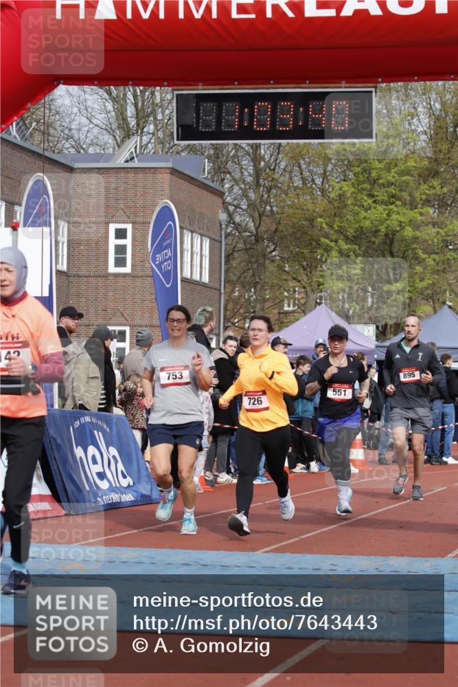 13.04.2025 - Hammer Lauf A. Gomolzig http://msf.ph/oto/7643443 13.04.2025 10:49:39 Ziel 142, 551, 726, 753, 895 meine-sportfotos.de