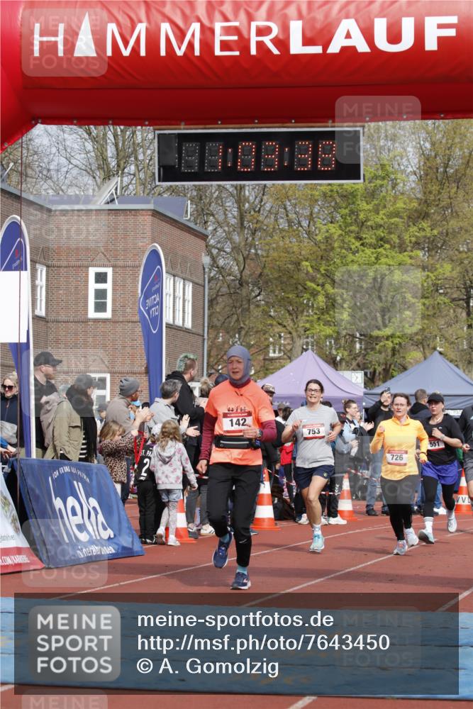 13.04.2025 - Hammer Lauf A. Gomolzig http://msf.ph/oto/7643450 13.04.2025 10:49:38 Ziel 142, 551, 726, 753, 895 meine-sportfotos.de