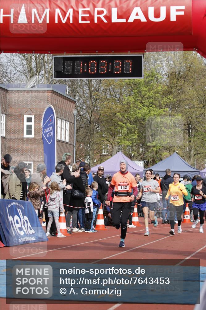 13.04.2025 - Hammer Lauf A. Gomolzig http://msf.ph/oto/7643453 13.04.2025 10:49:37 Ziel 142, 551, 632, 726, 753, 895 meine-sportfotos.de