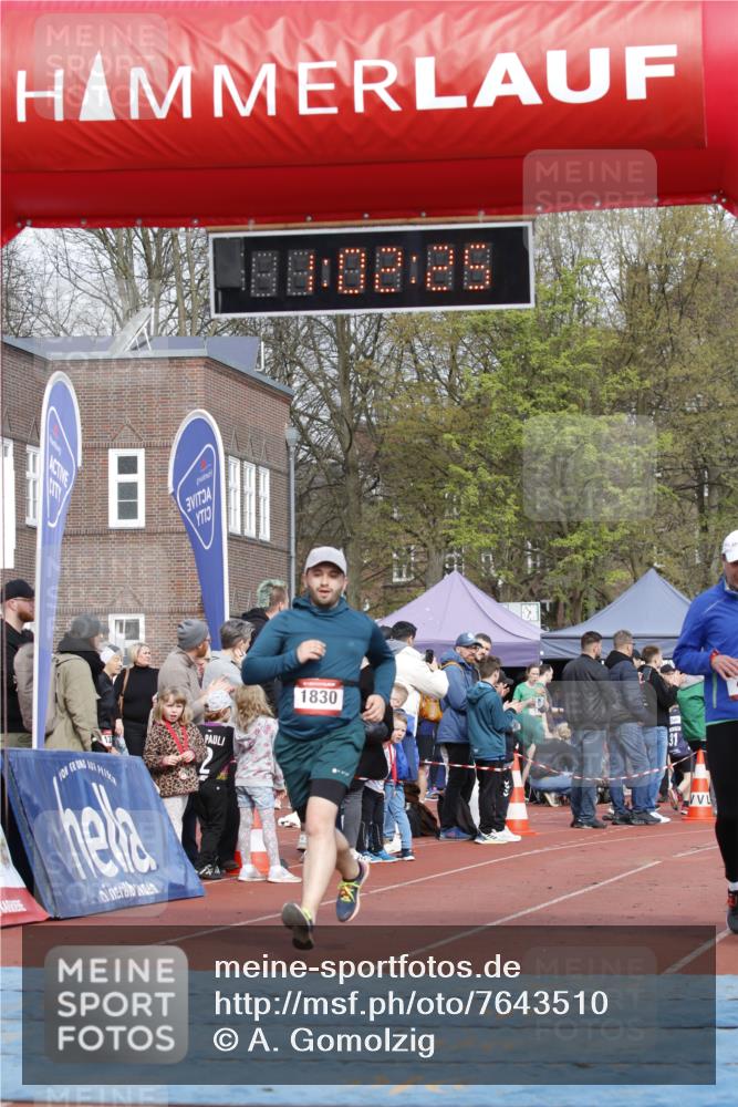 13.04.2025 - Hammer Lauf A. Gomolzig http://msf.ph/oto/7643510 13.04.2025 10:48:24 Ziel 472, 896, 946, 1830 meine-sportfotos.de