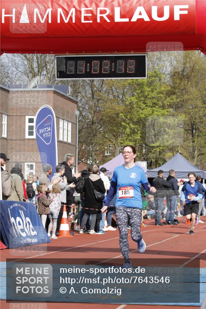 13.04.2025 - Hammer Lauf A. Gomolzig http://msf.ph/oto/7643546 13.04.2025 10:48:12 Ziel 185, 259, 1889 meine-sportfotos.de