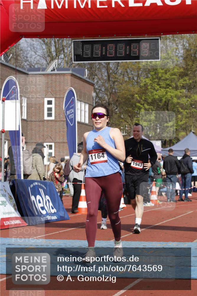 13.04.2025 - Hammer Lauf A. Gomolzig http://msf.ph/oto/7643569 13.04.2025 10:47:48 Ziel 1164 meine-sportfotos.de