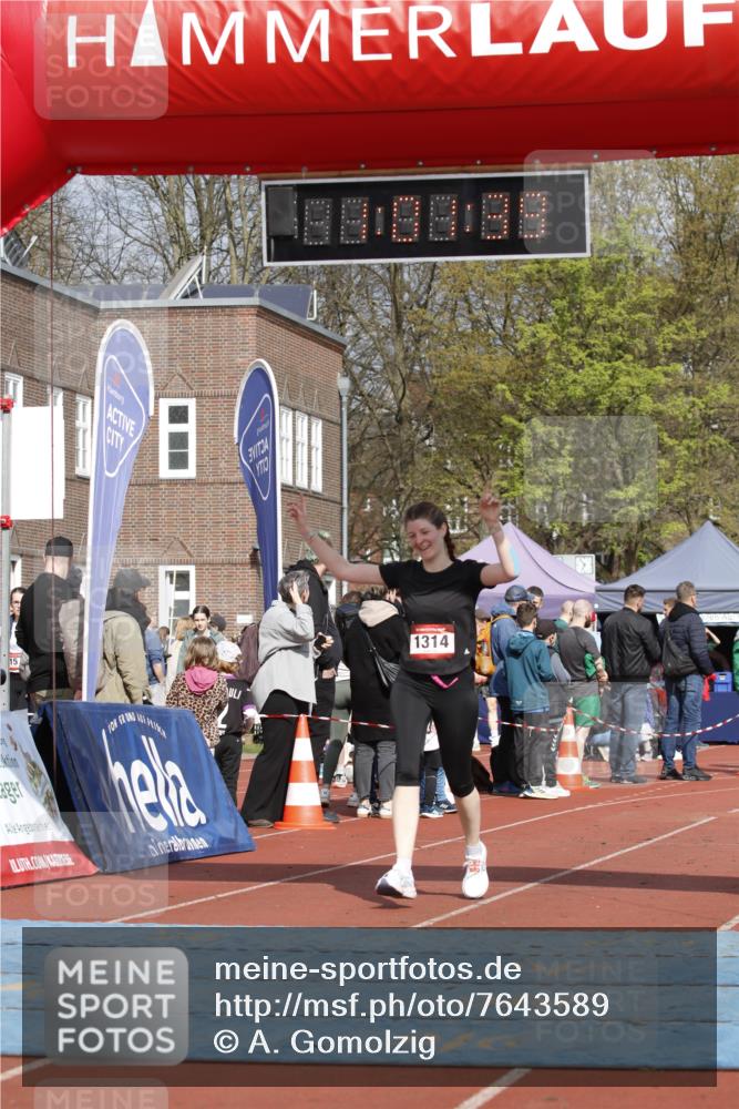 13.04.2025 - Hammer Lauf A. Gomolzig http://msf.ph/oto/7643589 13.04.2025 10:47:39 Ziel 1314 meine-sportfotos.de
