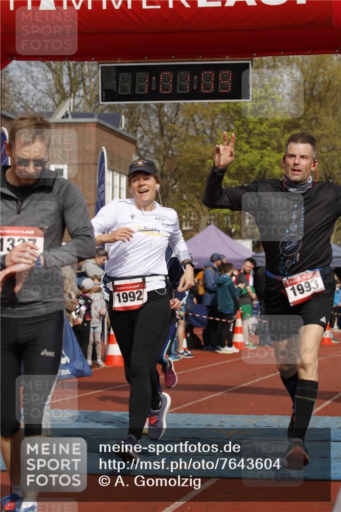 13.04.2025 - Hammer Lauf A. Gomolzig http://msf.ph/oto/7643604 13.04.2025 10:47:09 Ziel 149, 539, 1337, 1992, 1993 meine-sportfotos.de