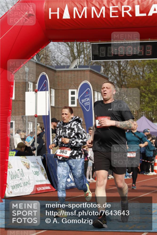 13.04.2025 - Hammer Lauf A. Gomolzig http://msf.ph/oto/7643643 13.04.2025 10:46:43 Ziel 568, 715, 1095, 1223, 1224 meine-sportfotos.de