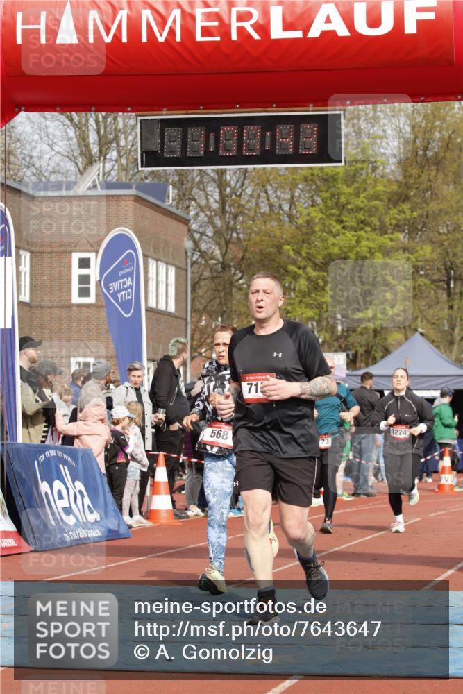 13.04.2025 - Hammer Lauf A. Gomolzig http://msf.ph/oto/7643647 13.04.2025 10:46:42 Ziel 568, 715, 1095, 1111, 1223, 1224 meine-sportfotos.de