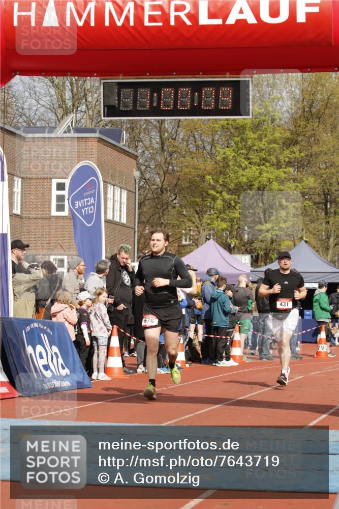 13.04.2025 - Hammer Lauf A. Gomolzig http://msf.ph/oto/7643719 13.04.2025 10:46:09 Ziel 431, 676 meine-sportfotos.de