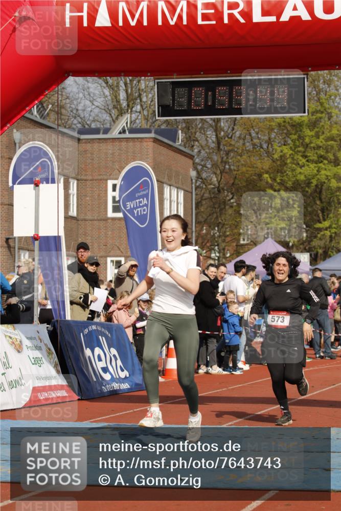 13.04.2025 - Hammer Lauf A. Gomolzig http://msf.ph/oto/7643743 13.04.2025 10:45:44 Ziel 209, 573, 1069 meine-sportfotos.de