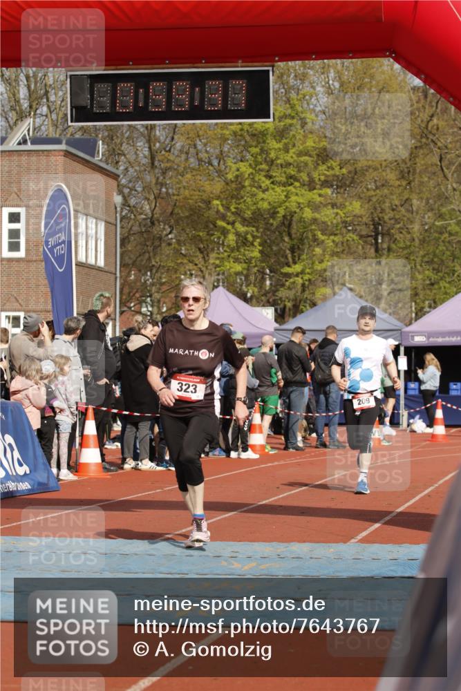 13.04.2025 - Hammer Lauf A. Gomolzig http://msf.ph/oto/7643767 13.04.2025 10:45:37 Ziel 110, 125, 209, 323 meine-sportfotos.de