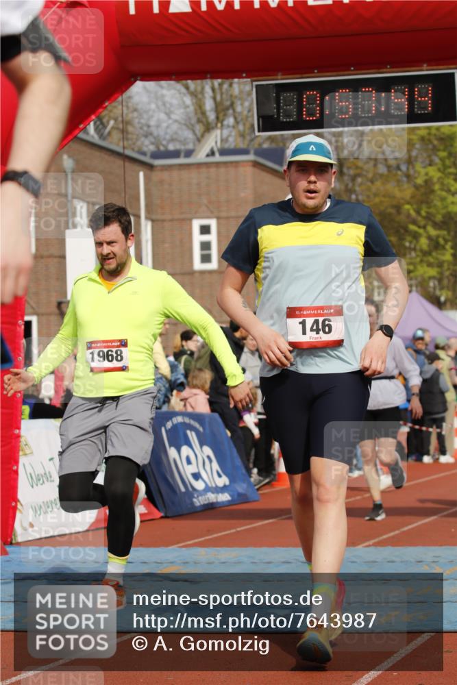 13.04.2025 - Hammer Lauf A. Gomolzig http://msf.ph/oto/7643987 13.04.2025 10:43:44 Ziel 136, 146, 460, 544, 1588, 1920, 1968 meine-sportfotos.de