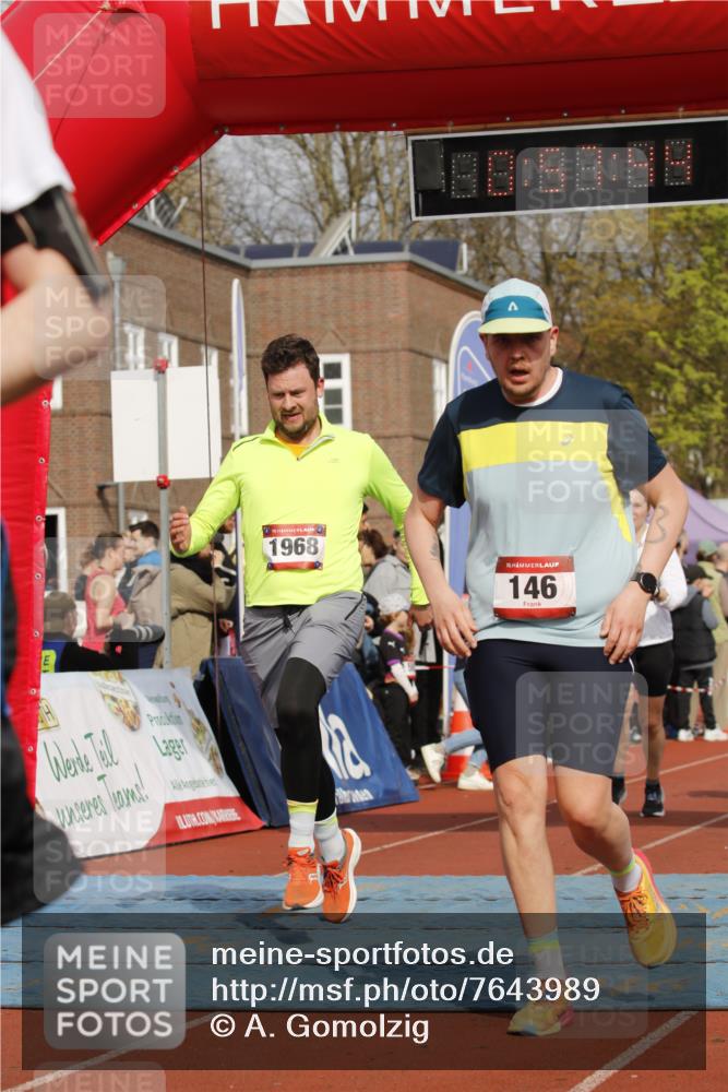 13.04.2025 - Hammer Lauf A. Gomolzig http://msf.ph/oto/7643989 13.04.2025 10:43:44 Ziel 136, 146, 460, 544, 1588, 1920, 1968 meine-sportfotos.de