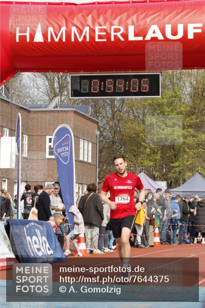 13.04.2025 - Hammer Lauf A. Gomolzig http://msf.ph/oto/7644375 13.04.2025 10:40:04 Ziel 1794 meine-sportfotos.de