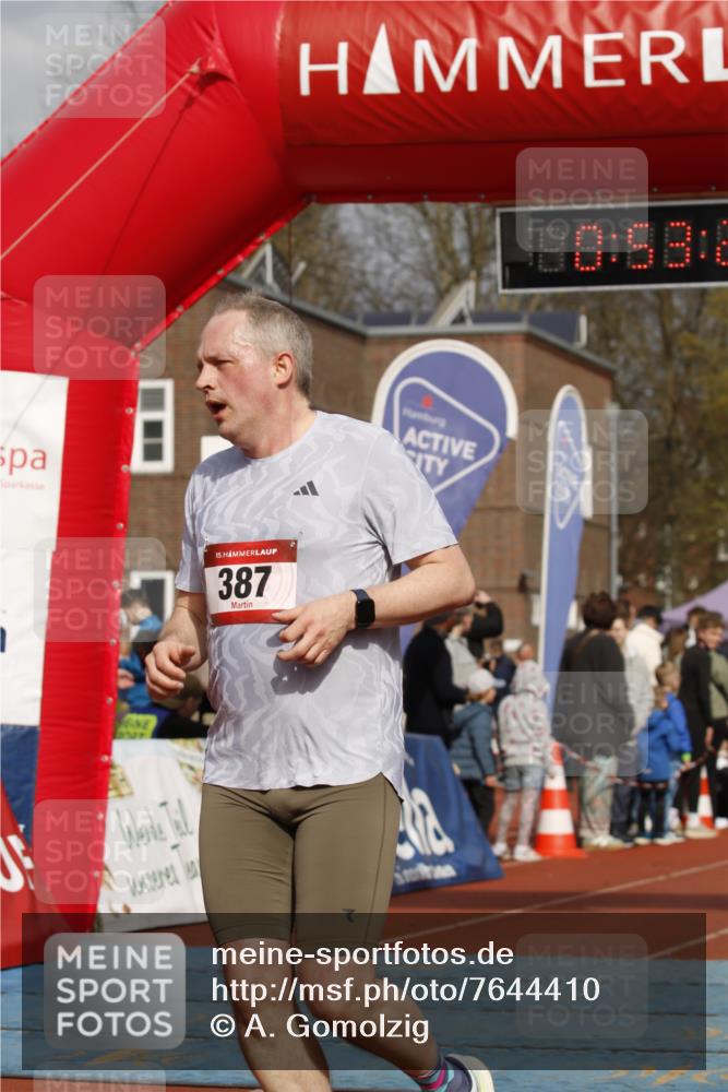 13.04.2025 - Hammer Lauf A. Gomolzig http://msf.ph/oto/7644410 13.04.2025 10:39:24 Ziel 387, 646, 904, 1799 meine-sportfotos.de