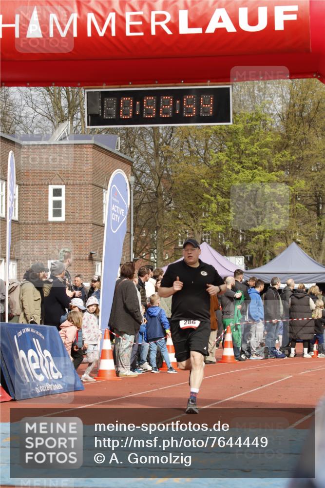 13.04.2025 - Hammer Lauf A. Gomolzig http://msf.ph/oto/7644449 13.04.2025 10:38:53 Ziel 286, 497, 575, 1041, 1204, 1857 meine-sportfotos.de