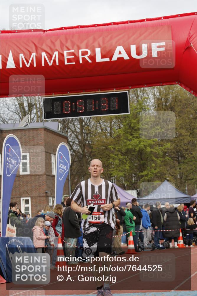 13.04.2025 - Hammer Lauf A. Gomolzig http://msf.ph/oto/7644525 13.04.2025 10:37:30 Ziel 150 meine-sportfotos.de