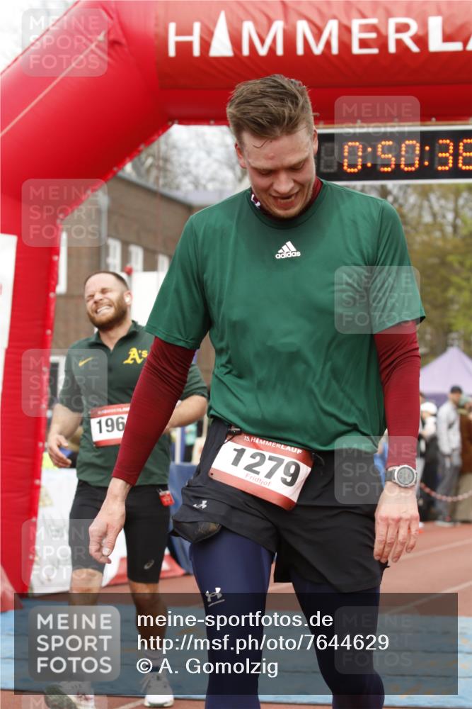 13.04.2025 - Hammer Lauf A. Gomolzig http://msf.ph/oto/7644629 13.04.2025 10:36:37 Ziel 1279, 1964 meine-sportfotos.de