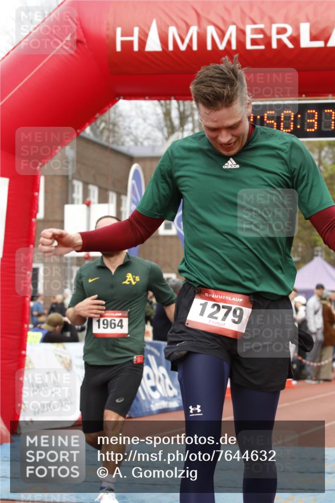 13.04.2025 - Hammer Lauf A. Gomolzig http://msf.ph/oto/7644632 13.04.2025 10:36:37 Ziel 1279, 1964 meine-sportfotos.de