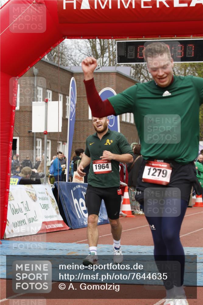 13.04.2025 - Hammer Lauf A. Gomolzig http://msf.ph/oto/7644635 13.04.2025 10:36:36 Ziel 1279, 1964 meine-sportfotos.de