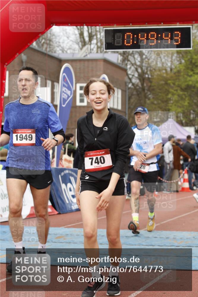13.04.2025 - Hammer Lauf A. Gomolzig http://msf.ph/oto/7644773 13.04.2025 10:35:42 Ziel 255, 328, 740, 1143, 1944, 1949 meine-sportfotos.de